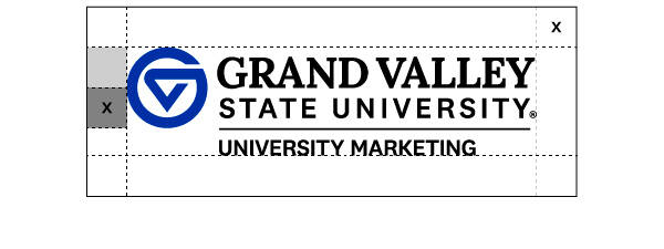 Clearspace around the logo ought to equal half the height of the logomark on all sides